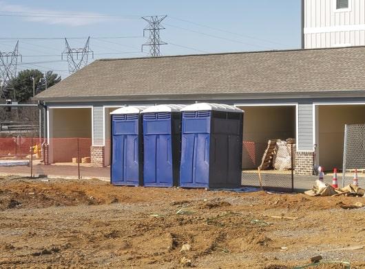 construction porta potties provides full-service delivery, installation, and pickup of portable toilets for work sites